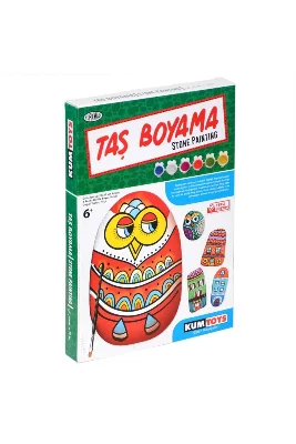 Bf Market 5307 Kumtoys Taş Boyama - Stone Painting / 6 Yaş