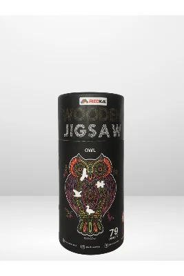 Wooden Jigsaw Owl