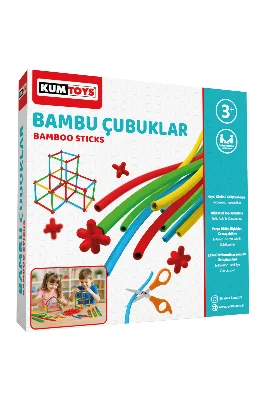 Km5462 Bambu Çubuklar 300 Parça Kutulu Oyun Seti