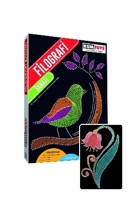 Filografi Sanatı Lale Deseni