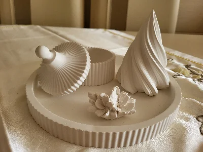 TAŞ TOZU DEKORATİF SET-3