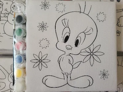 TWEETY 20X20 TUVAL BOYAMA SETİ