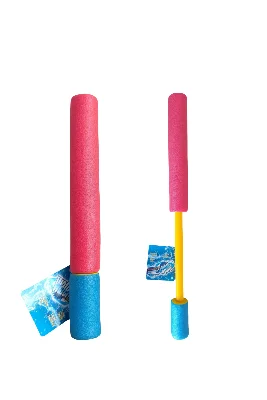 Water Gun-Süngerli Su Pompası-Çek Fırlat Havuz,Deniz ve Plaj Oyuncağı (25-40 cm)
