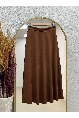 Gönül Süet Etek MT.001-BN4272 Taba