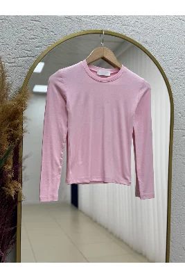 Gregor Parmak Geçişli Badi-CI4149 Pembe